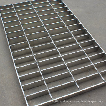 Bar Grating Made of Stainless Steel Destined to The Drainage of Surface Waters.